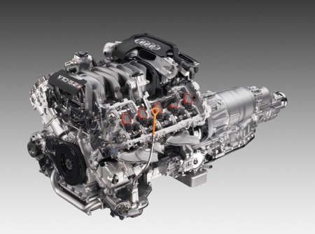 Motor del Audi R8 Le Mans V10